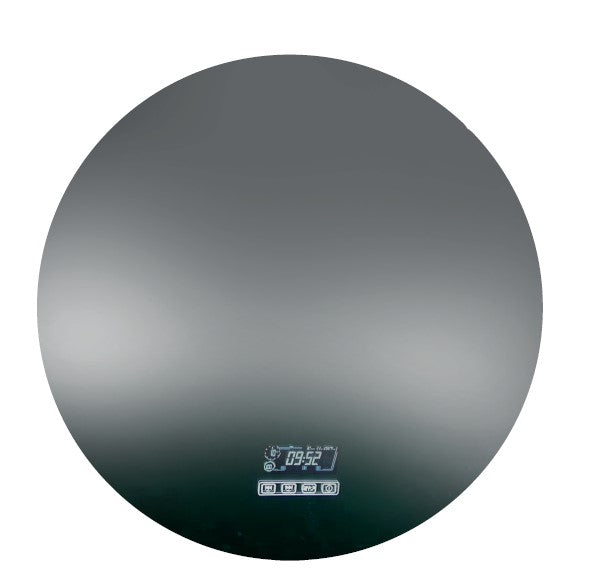 מראת לד אחורית עגולה בשילוב בלוטוס