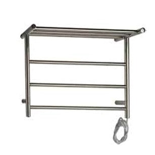 מחמם מגבות עם מדף ניקל כרום דגם PL6220