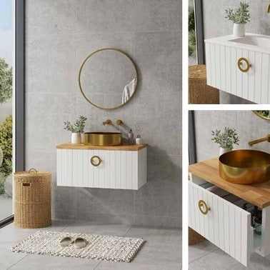 ארון אמבט אפוקסי תלוי דגם לייק בוצר גודל 60