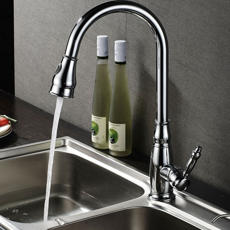 ברז מטבח "דול"- ניקל כרום