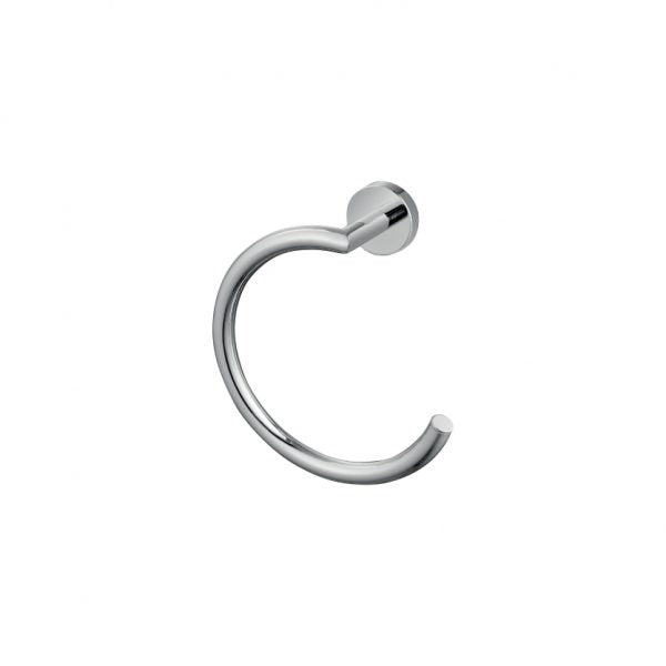 טבעת פתוחה למגבת צבע ניקל DI