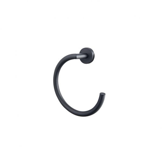טבעת פתוחה למגבת צבע שחור DI