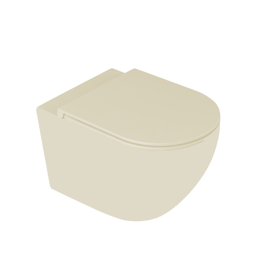 אסלה תלויה דגם COLOR צבע מוקה מט SB