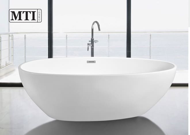 MTI-414 180X90X59 אמבטיה אובלית Free Standing