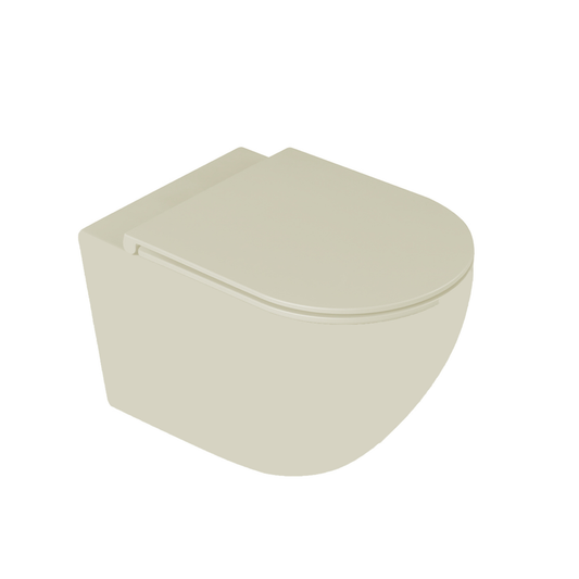 אסלה תלויה דגם COLOR צבע אבן מט SB