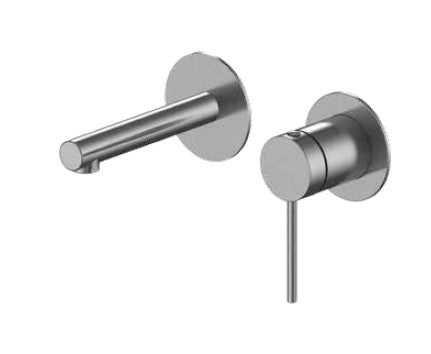 ערכה חיצונית לקיר נסתר פיה 13 ס"מ סדרת VOL316 | נירוסטה טבעי PE