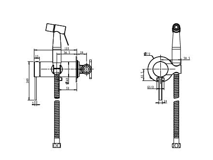 מערכת אינטרפוץ מתיזן קומפלט PE סדרת VOL316 | נירוסטה טבעי