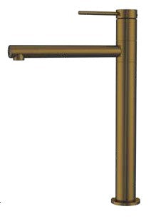 סדרת VOL316 | זהב ענתיק PVD PVD PE ברז פרח גבוה פיה מסתובבת