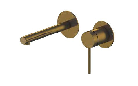 סדרת VOL316 | זהב ענתיק PVD PE ערכה חיצונית לקיר נסתר פיה 16 ס"מ