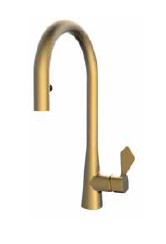 סדרת MOOD X ברז מטבח נשלף 2 מצבי זרימה SH זהב מוברש