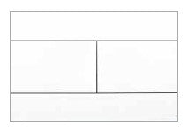 לחצן SLIM מכני צבע לבן מבריק SH