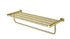 סדרת קלאס מדף מגבות 60 ס"מ זהב NS