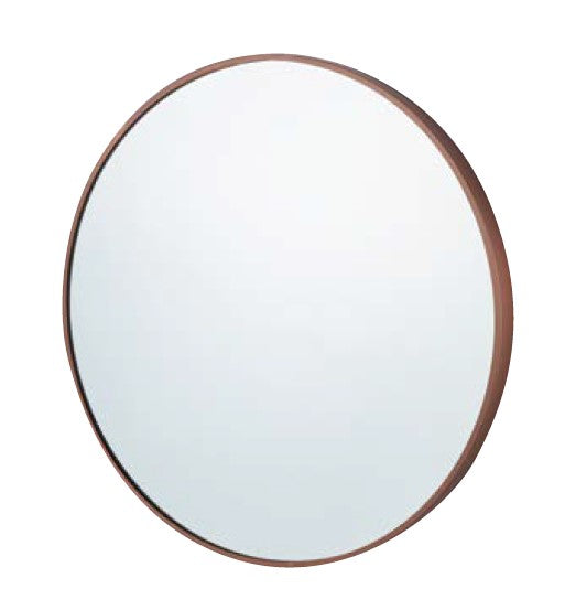 מראה עגולה מסגרת רוזגולד קוטר 80 D