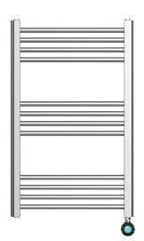 מחמם מגבות STRAIGHT CLASS 80/50 נירוסטה