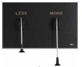 לחצן MORE IS LESS לחצנים מכניים