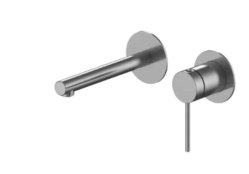 ערכה חיצונית לקיר נסתר פיה 16 ס"מ סדרת VOL316 | נירוסטה טבעי PE