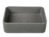 כיור מלבני מונח צבע בטון PE