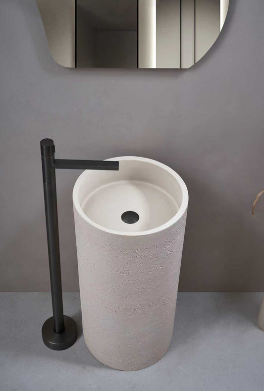 כיור רצפתי ארטיפיקל סטון דגם בטון