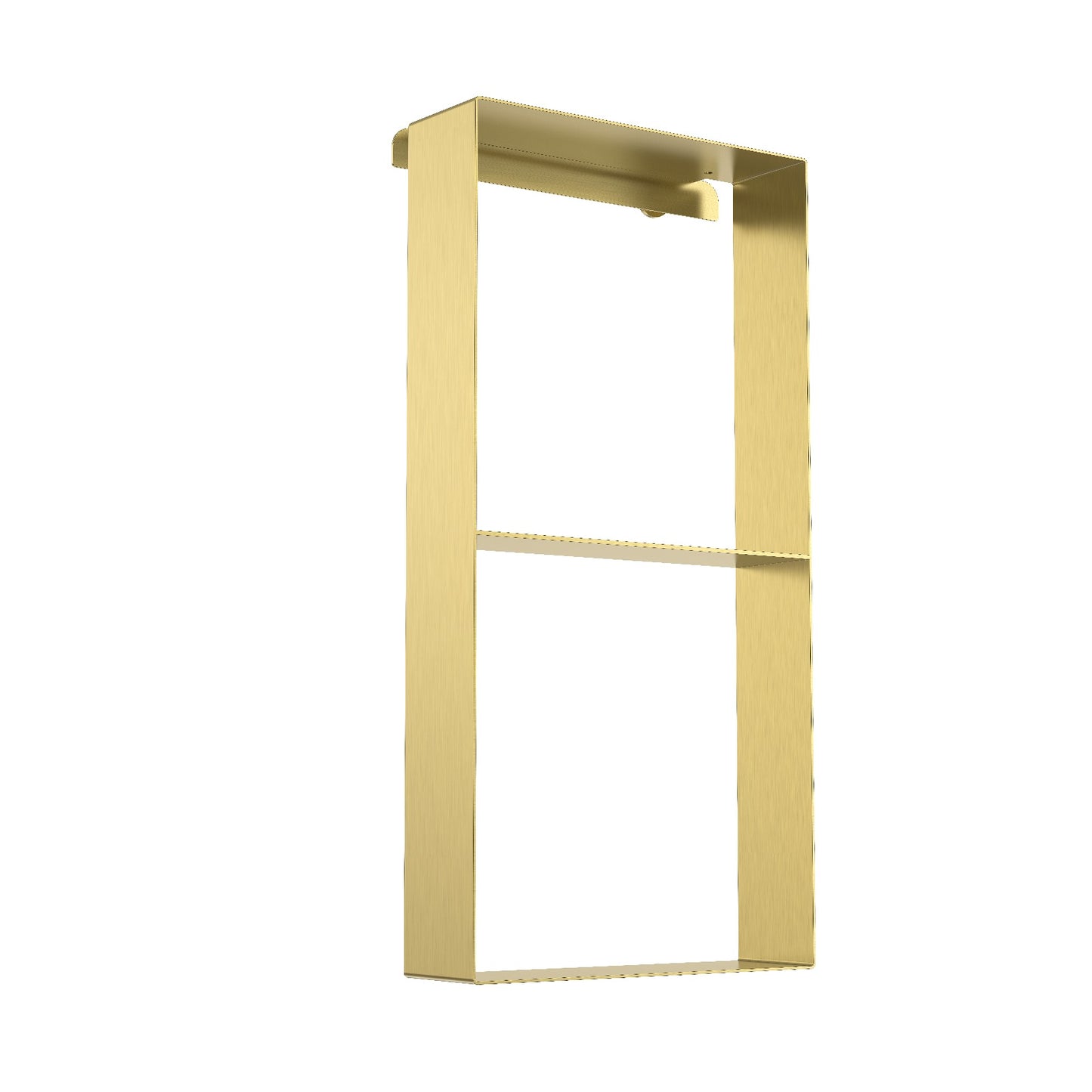 נישה נירוסטה חיצונית מלבני מחולק זהב מט 60/30 לתליה על קיר/ מקלחון