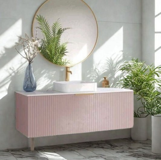 ארון אמבט תלוי קסם אפוקסי עם משטח קוריאן גודל 60