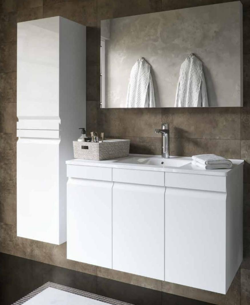 ארון אמבטיה תלוי סילבר